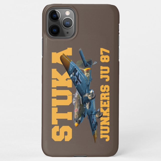 Funda Para iPhone Junkers Ju 87 (Reverso)
