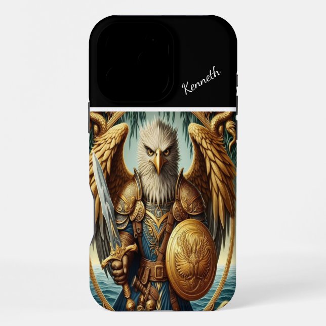 Funda Para iPhone Juramento de Eagle Knight (Reverso )