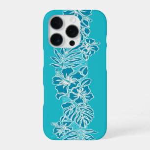 Funda Para iPhone 16 Pro Kalaheo Hawai Hibiscus Tapa