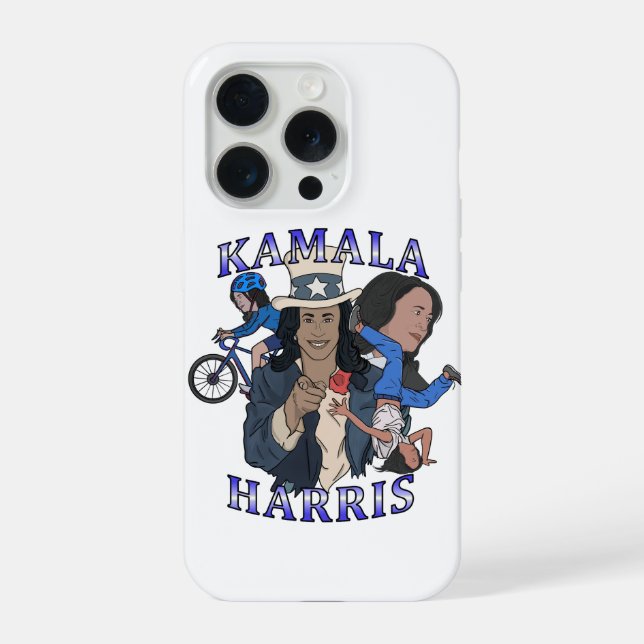 Funda Para iPhone Kamala Harris Bootleg Rap Style (Reverso )