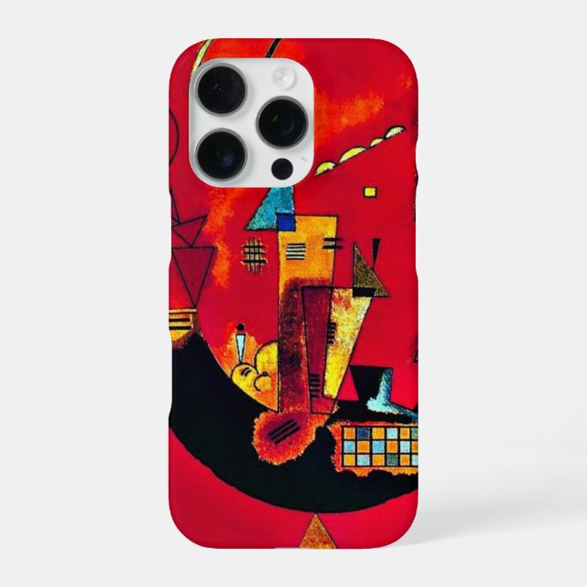 Funda Para iPhone Kandinsky - Mit und Gegen (Reverso)