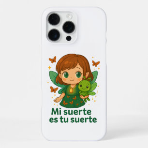 Funda Para iPhone 16 Pro Max Kawaii Muse & Lucky Cricket - Estuche Fortune para