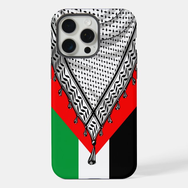 Funda Para iPhone Keffiyeh palestino Scarf tejido tradicional (Reverso )