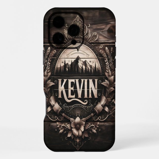Funda Para iPhone Kevin's Mountain Escudo (Reverso )