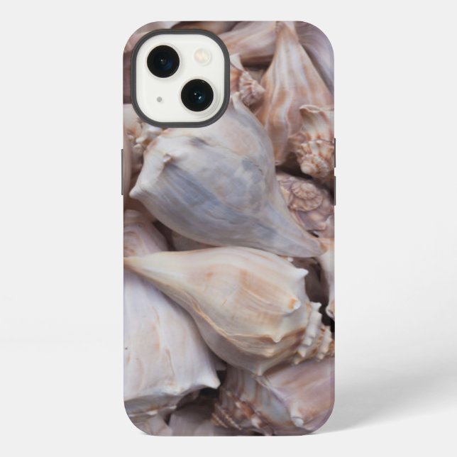 Funda Para iPhone Key West, conchas de mar (Reverso )
