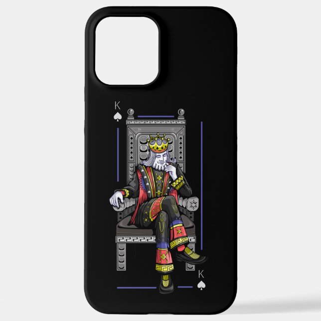 Funda Para iPhone King de la tarjeta (Reverso )