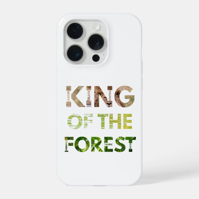 Funda Para iPhone King of the Forest  (Reverso )