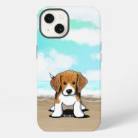 Funda para iPhone KiniArt Beach Beagle