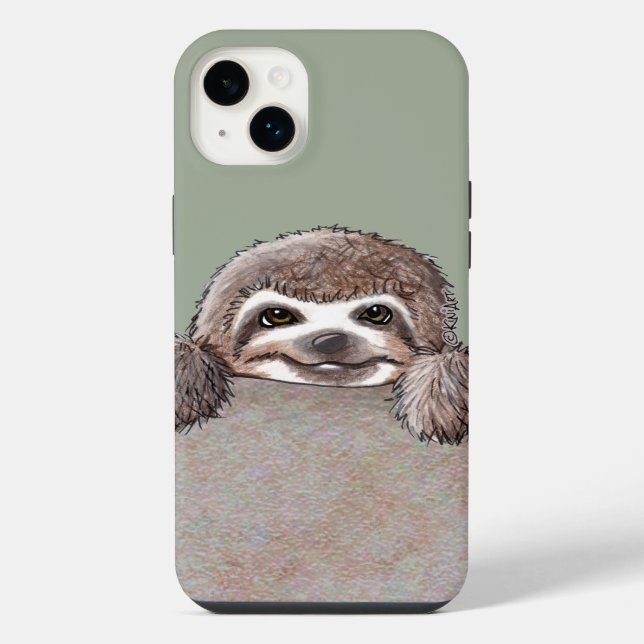 Funda Para iPhone KiniArt Sloth (Reverso)