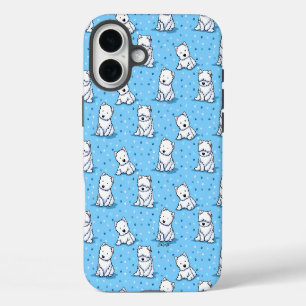 Funda Para iPhone 16 Plus KiniArt Westies