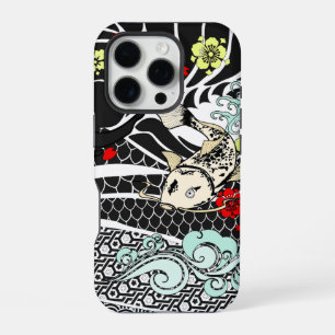 Funda Para iPhone 16 Pro Koi Fish Tattoo