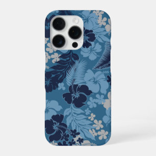 Funda Para iPhone 16 Pro Kona Bay Hibisco Hawaiano