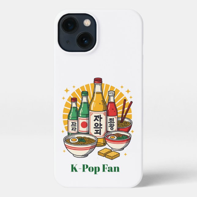 Funda Para iPhone Korean Pop Culture Chest Print Printed Backpack Po (Reverso )