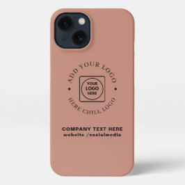 Kraft Style Custom Business Logo iphone case