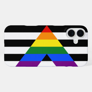 Funda Para iPhone 16 Plus La bandera de aliado heterosexual de SlipperyJoe c