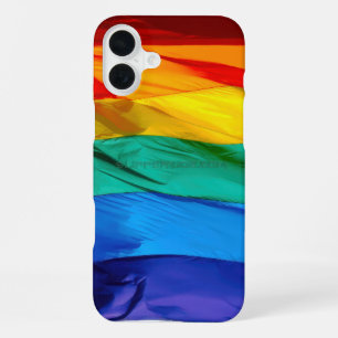 Funda Para iPhone 16 Plus La bandera del orgullo gay de SlipperyJoe's ondean