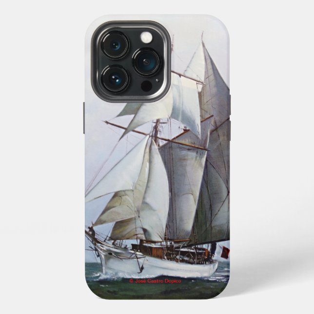 Funda Para iPhone La Belle Poule (Reverso )