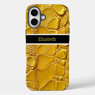 Funda Para iPhone 16 Plus La belleza inesperada de un vibrante piel de serpi