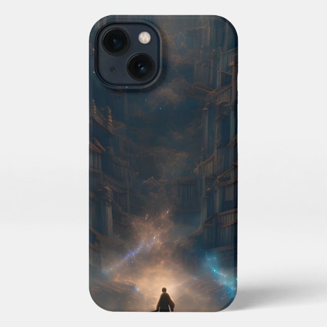 Funda Para iPhone La Biblioteca Edificante (Reverso )