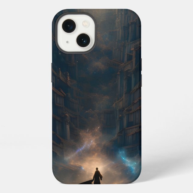 Funda Para iPhone La Biblioteca Edificante (Reverso )