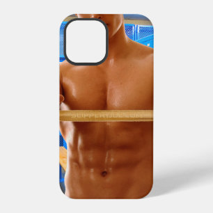 Funda Para iPhone 12 Pro La camiseta sin camisa de SlipperyJoe hombre muscu