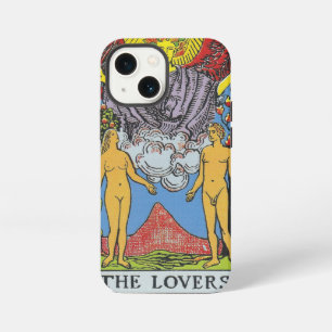 Funda Para iPhone 13 Mini La carta del Tarot de los Amantes Lectura de Tarot