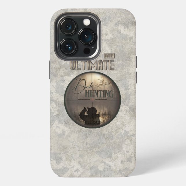Funda Para iPhone La caza de patos definitiva   (Reverso )