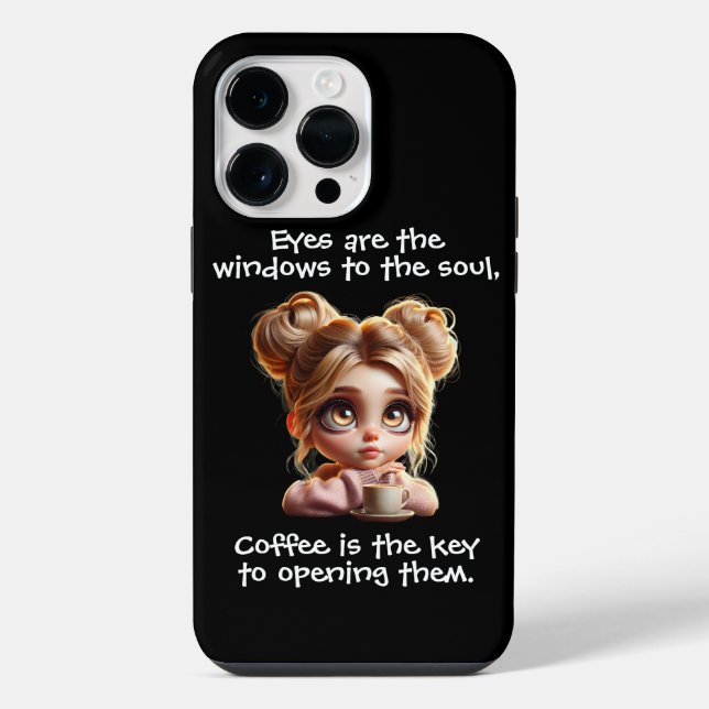 Funda Para iPhone La Clave Es Café (Reverso )