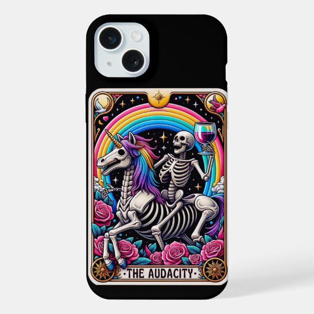 Funda Para iPhone La Colección de Cartas de Tarot Audacia (Reverso )