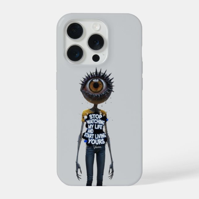 Funda Para iPhone La Colección El Ojo Y La Palabra (Reverso )