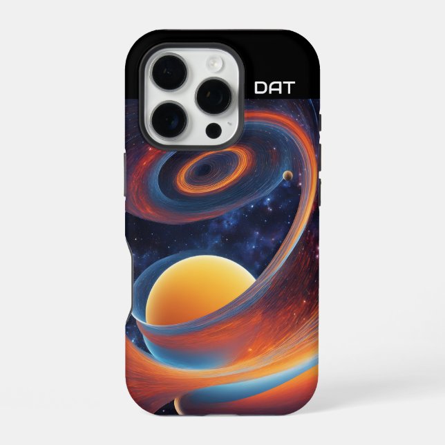 Funda Para iPhone La Continuidad Espacio-Tiempo Deformada (Reverso )