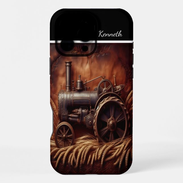 Funda Para iPhone La cosecha de hierro (Reverso )