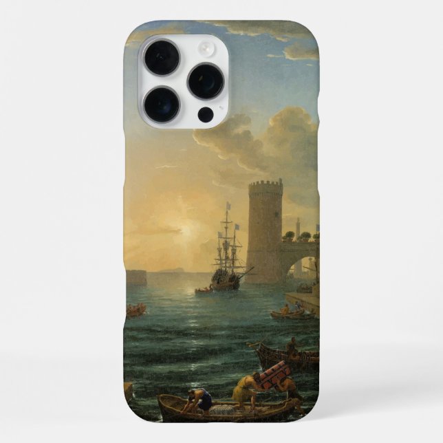 Funda Para iPhone La Embarcación de la Reina de Saba  (Reverso )