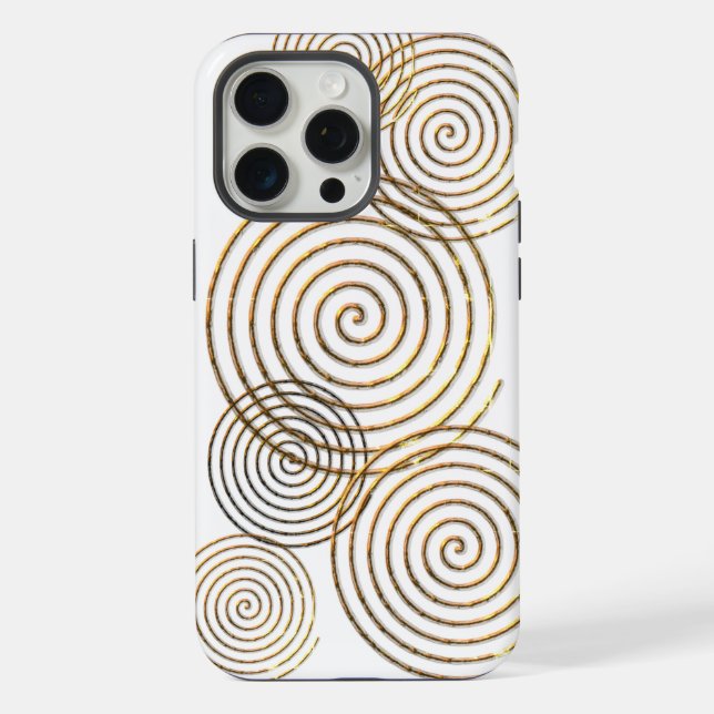 Funda Para iPhone La espiral celta de la vida (Reverso )