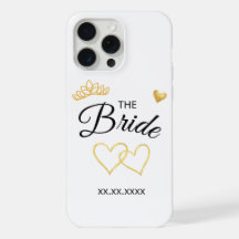 La fecha de la boda de la novia Diseño elegante