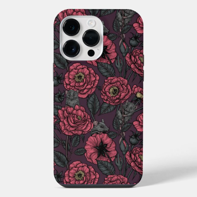 Funda Para iPhone La fiesta de los ratones (Reverso )