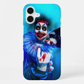 Funda Para iPhone 16 Plus La figura siniestra de payaso de Halloween de Slip