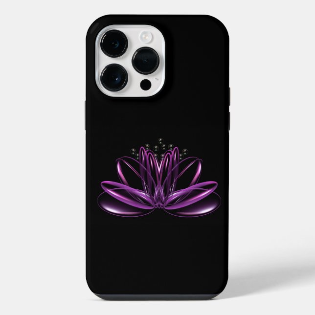 Funda Para iPhone La flor de loto  (Reverso )