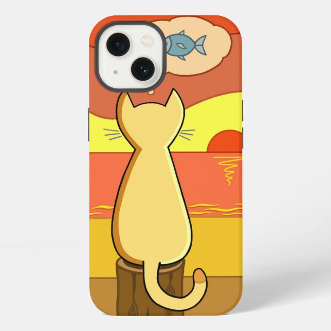 Funda Para iPhone La idea pesada de Pie (Reverso )