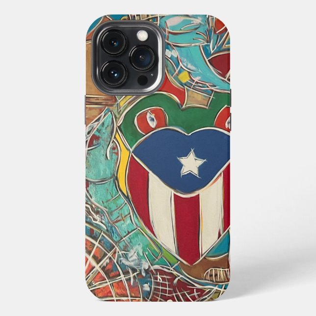 Funda Para iPhone La Isla - Puerto Rico (Reverso )