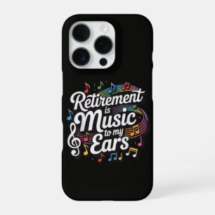 Funda Para iPhone 16 Pro La Jubilación Es Música Para Mis Oídos
