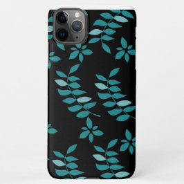 Funda Para iPhone 11Pro Max La jungla tropical del agua y el negro