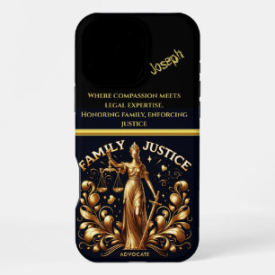 Funda Para iPhone 16 Pro Max La justicia de la mujer encarna la defensa de la l