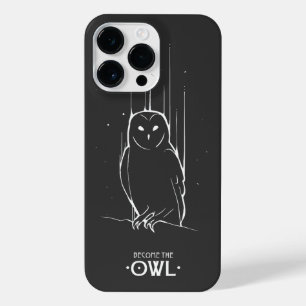FUNDA PARA iPhone 14 PRO MAX LA LÍNEA ANIMAL DE OWL SE CONVIERTE EN EL OWL