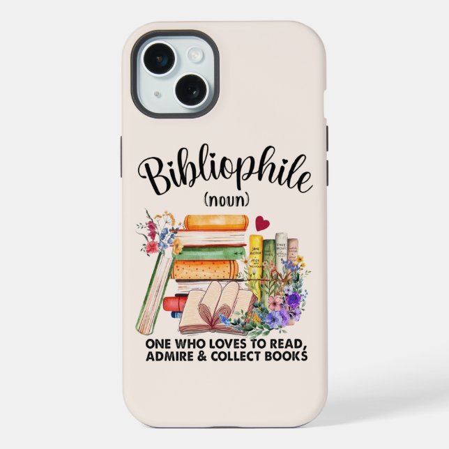 Funda Para iPhone La luz de la librería (Reverso )