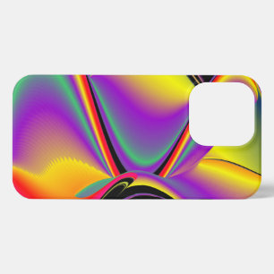 Funda Para iPhone 13 Pro La magia de los colores abstracta el arte pluviomé
