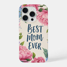 La Mejor Mamá del Mundo | Elegante Flor de Peonía