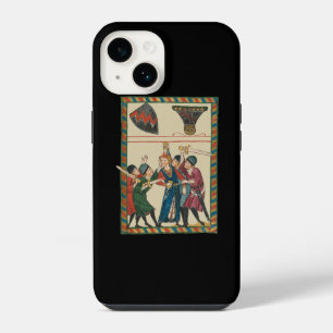 Funda Para iPhone 14 La Muerte De Reinmar von Brennenberg Arte Medieval