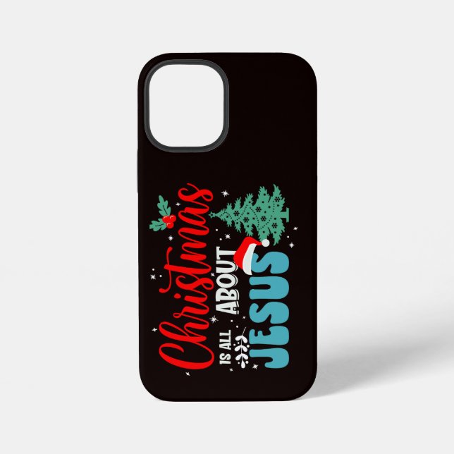 Funda Para iPhone La Navidad se trata de Jesús-43687 (Reverso )