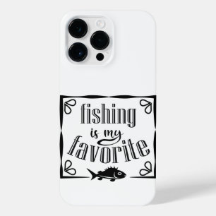 Funda Para iPhone 14 Pro Max La pesca es mi cita favorita